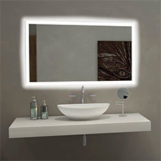 Зеркало в ванной с подсветкой